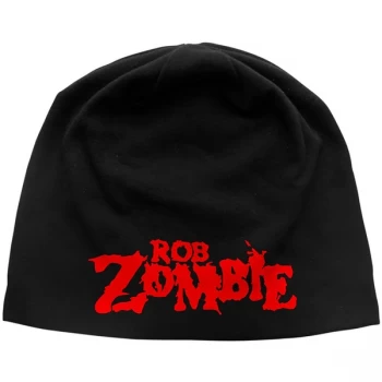 Image of Rob Zombie - Logo Unisex Beanie Hat - Black