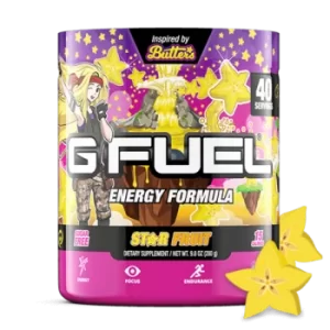 Image of G Fuel Star Fruit Tub (40 Servings) Elite Energy and Endurance Formula
