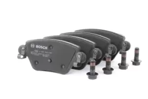 Image of Bosch Brake pad set FORD,JAGUAR 0 986 494 046 1121895,1130120,1152316 1204845,1207104,1219892,1219894,1227108,1522070,1S712M008AD,1S712M008AF,C2C20585