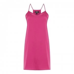 Image of DKNY Strappy Chemise - 618 BERRY