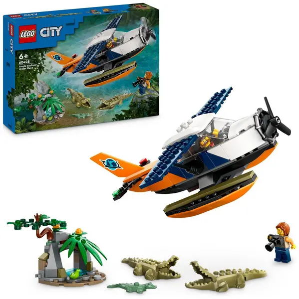 Image of LEGO LEGO City Jungle Explorer Water Plane Toy Vehicle Set 60425