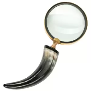 Image of Horn And Brass Magifying Glass