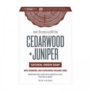 Image of Schmidt's Cedarwood & Juniper Natural Soap 142g