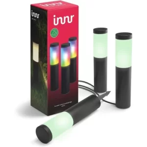 Image of Innr Smart Outdoor Pedestal Light 215lm ZLL 3 pedestals UK version
