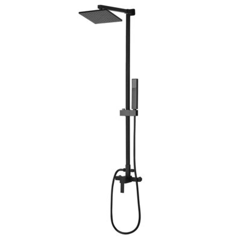 Image of Beliani Mixer Shower Set With Rainshower Tagbo Black