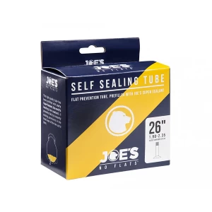 Image of Joe's No Flats Yellow Gel Self Sealing Inner Tube 29 x 1.90-2.35 Presta