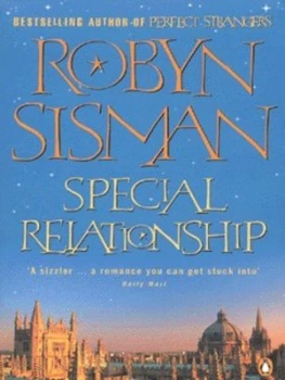 Image of Special Relationship by Robyn Sisman Book