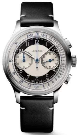Image of Longines Watch Heritage Classic Tuxedo Mens