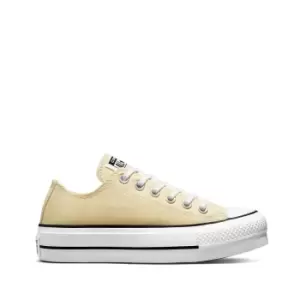 Image of Chuck Taylor Lift Seasonal Colour Canvas Trainers
