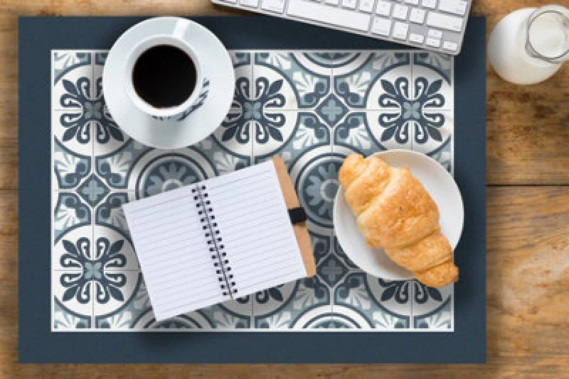 Image of Native Home & Lifestyle Ortigia Vinyl Table Mat 33x45cm (Set of 4) Multi unisex