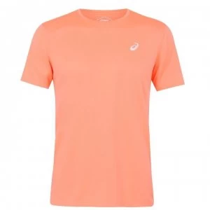 Image of Asics Katakana Short Sleeve T Shirt Mens - FLASH CORAL