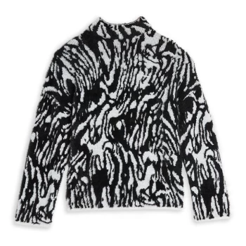 Image of Ted Baker Zaidie Jacquard Jumper - Black