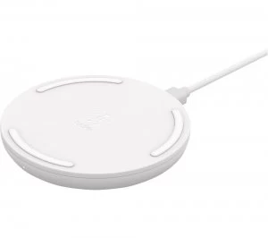 Image of BELKIN 15 W Qi Wireless Charging Pad with Power Supply - White