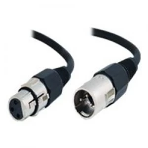 Image of C2G 2m Pro-Audio XLR M To XLR F