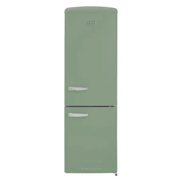 Image of CDA Florence Meadow 1194112 330L Frost Free Retro Freestanding Fridge Freezer