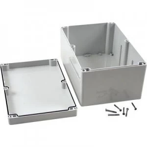 Image of Hammond Electronics 1554VBGY 1554VBGY Universal enclosure 240 x 160 x 120 Acrylonitrile butadiene styrene Grey