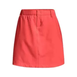 Image of Under Armour Armour Links Woven Skort Womens - Red