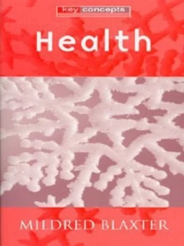 Image of Health by Mildred Blaxter Paperback