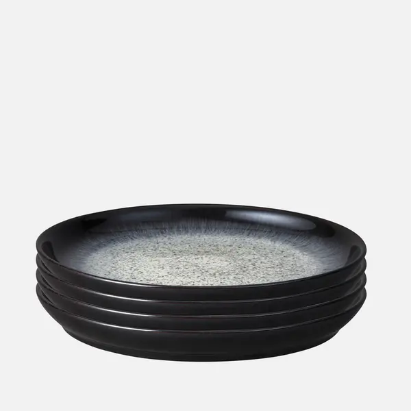 Image of Denby Halo Coupe Dinner Plates - Set of 4