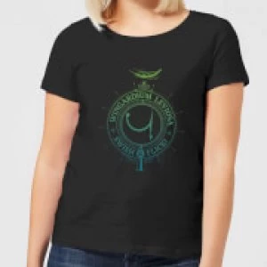 Image of Harry Potter Wingardium Leviosa Womens T-Shirt - Black - M