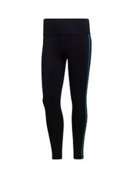 Image of adidas Pride Leggings - Black, Size S, Women