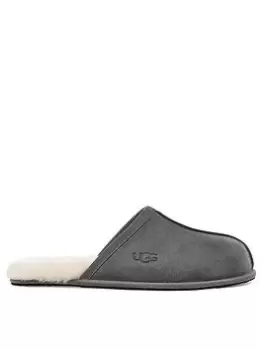 Image of UGG Scuff Slippers, Dark Grey, Size 7, Men