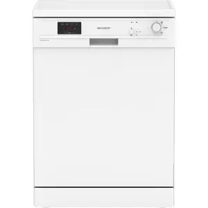 Image of Sharp QW-GX12F472W-EN Freestanding Dishwasher
