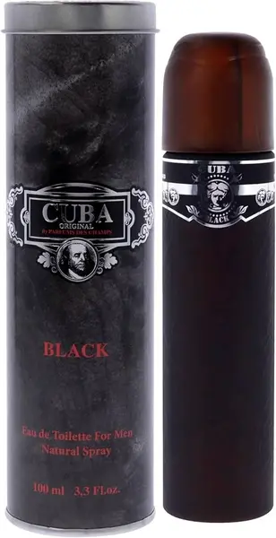 Image of Cuba Black Eau de Toilette For Him 100ml