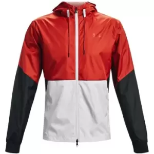 Image of Under Armour Legacy Wind Breaker Jacket Mens - Orange