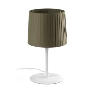 Image of Samba Table Lamp Round Tapered Green, E27