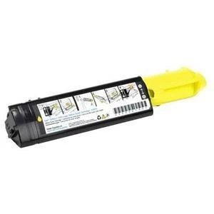 Image of Original Dell WH006 Yellow Laser Toner Ink Cartridge