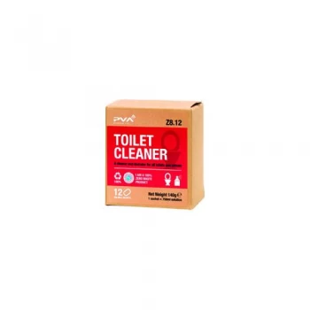Image of PVA Toilet Cleaner Sachets 1 Litre Pack of 12 PVAA8-12
