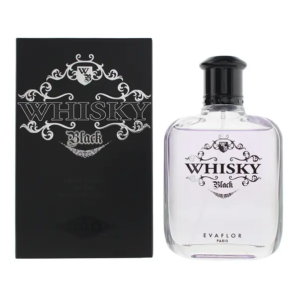 Image of Evaflor Whisky Black Eau de Toilette For Him 100ml