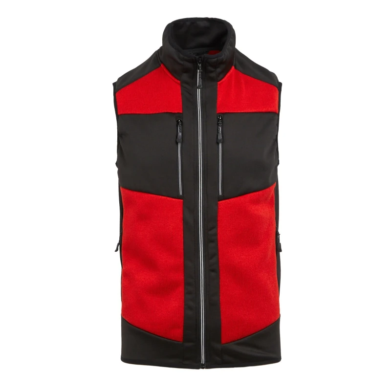 Image of Regatta Professional Mens Stretch Body Warmer in Red Size: XS Red Male XS