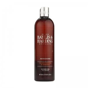 Image of Baylis & Harding Black Pepper & Ginseng Refreshing Shower Gel 500ml