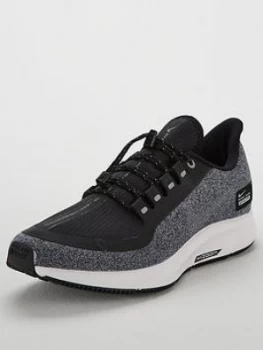 Image of Nike Air Zoom Pegasus 35 Shield Black Grey BlackGrey Size 3 Women