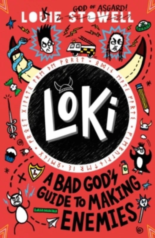 Image of Loki: A Bad God's Guide to Making Enemies : Norse trickster god turned school kid in the hilarious comics-style diary series for 8-12 year olds Paperb