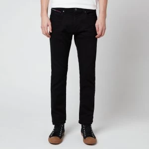 Image of Tommy Jeans Mens Scanton Slim Jeans - New Black Stretch - W32/L32