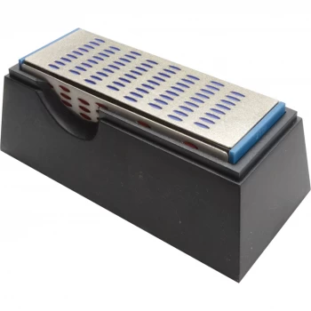 Image of Faithfull Diamond Sharpening Stone 4 Sided 150 x 50 x 50mm
