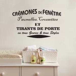 Image of YS2-04 Black Decorative Wall Sticker