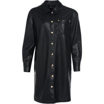 Image of Barbour International Picard Dress - Black BK11