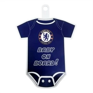 Image of Chelsea FC Baby On Board Sign