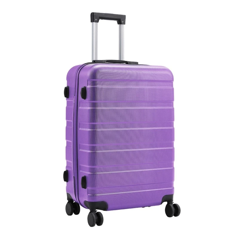 Image of SHEONLY Hardshell Rolling Suitcase 28 Purple Purple unisex 28in