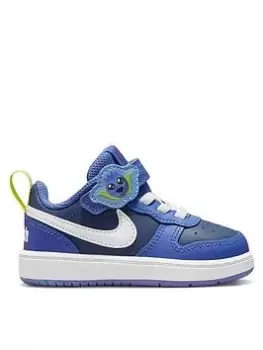 Image of Nike Court Borough Low 2 SE - Navy/White, Size 5.5