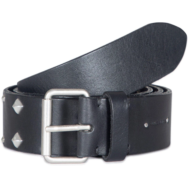 Image of AllSaints ALL SAINTS 38MM STUDDED BELT Black Antique female S