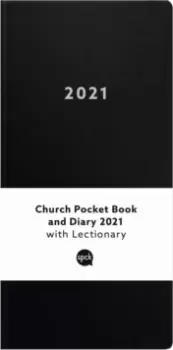Image of Church Pocket Book and Diary 2021 Black