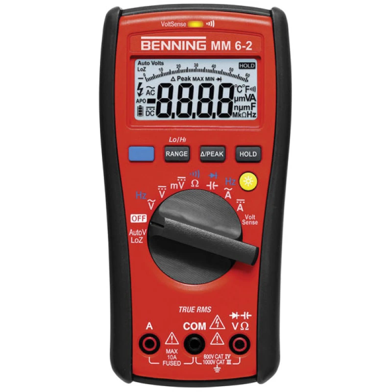 Image of Benning MM 10-1 Multimetro portatile digitale Data logger CAT IV...