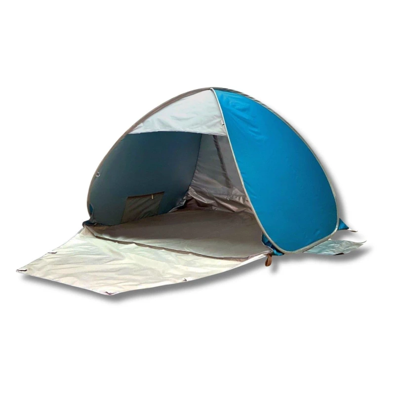 Image of Unbranded Junior Pop Up Beach Cabana Blue unisex One Size