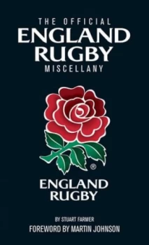 Image of The Official England Rugby Miscellany by Stuart Farmer Hardback