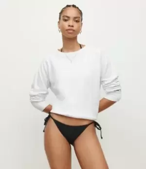 Image of AllSaints Womens Rosa Bikini Bottoms, Black, Size: M